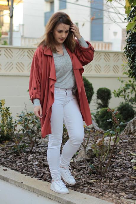 look casual con guardapolvo