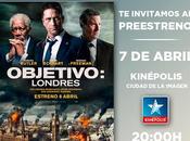 Sorteo entrada doble preestreno "Objetivo: Londres"