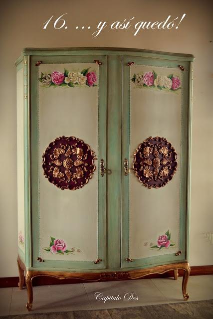 Paso a paso: cómo trabajamos sobre un bargueño estilo veneciano