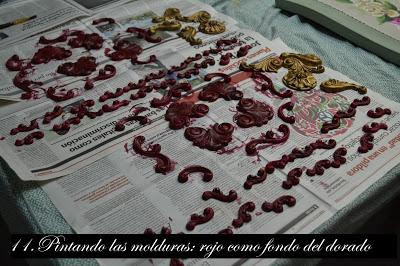 Paso a paso: cómo trabajamos sobre un bargueño estilo veneciano