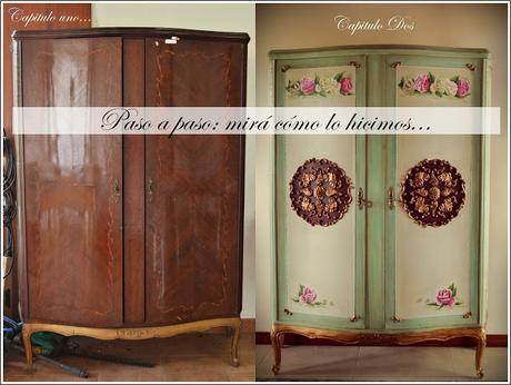 Paso a paso: cómo trabajamos sobre un bargueño estilo veneciano