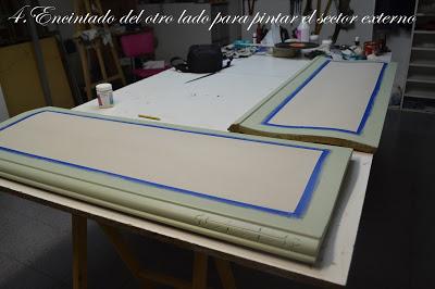 Paso a paso: cómo trabajamos sobre un bargueño estilo veneciano