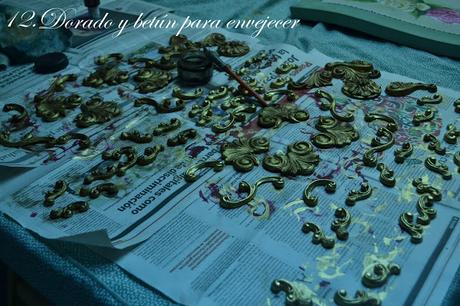 Paso a paso: cómo trabajamos sobre un bargueño estilo veneciano