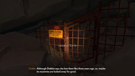 Cómo te acompaña Delilah en Firewatch firewatch12