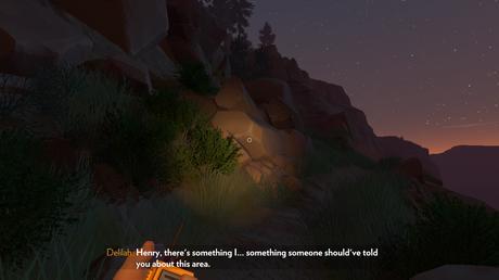 Cómo te acompaña Delilah en Firewatch firewatch13