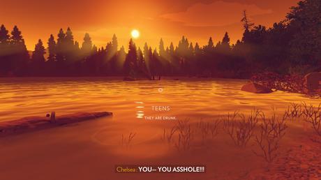 Cómo te acompaña Delilah en Firewatch firewatch8