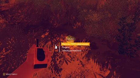 Cómo te acompaña Delilah en Firewatch firewatch7