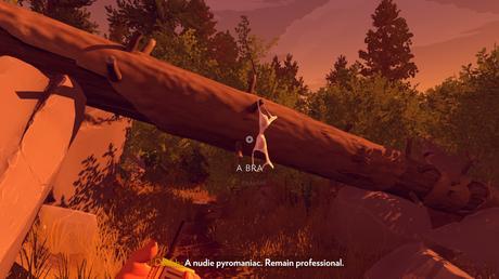 Cómo te acompaña Delilah en Firewatch firewatch5
