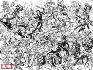 Marvel Comics revela las portadas interconectadas de Kim Jung Gi para Civil War II Kim Jung Gi para Civil War II