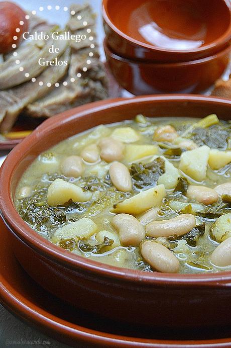 Caldo gallego de grelos