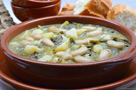 Caldo gallego de grelos