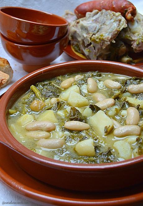 Caldo gallego de grelos
