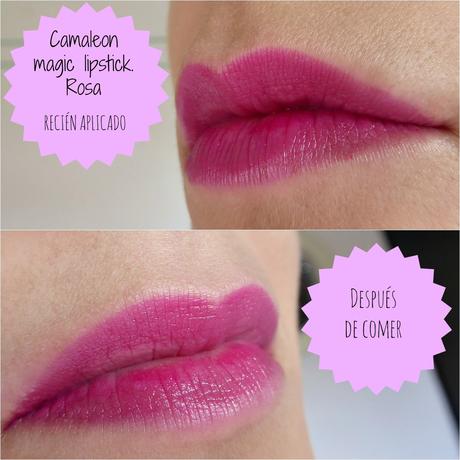 Barra de labios hidratante de larga duración y color intenso. Camaleon magic colourstick