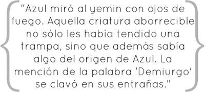 Reseña - Azul, El Poder De Un Nombre. Samidak