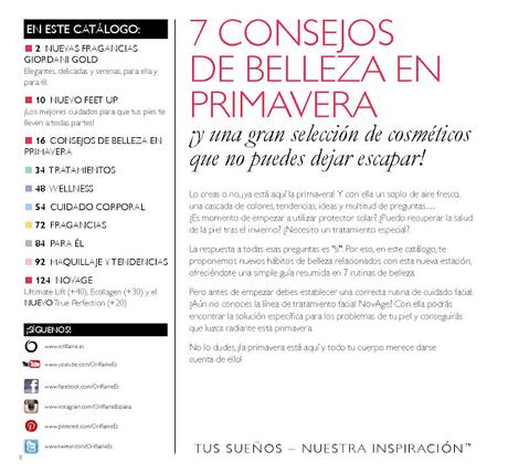 DISFRUTA LA PRIMAVERA CON EL NUEVO CATALOGO DE ORIFLAME