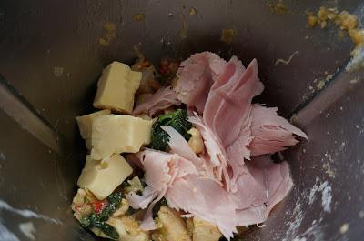 Ravioles de pollo y verdura