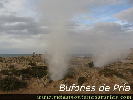 Bufones de Pría en Llanes, Asturias