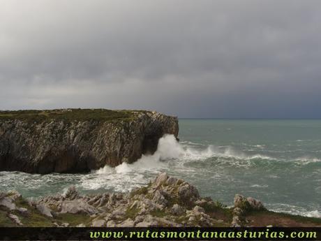 Marejada en mar Cantábrico