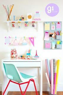 Decoración - Area de Estudios para Adolescentes - Study Rooms for Teens.