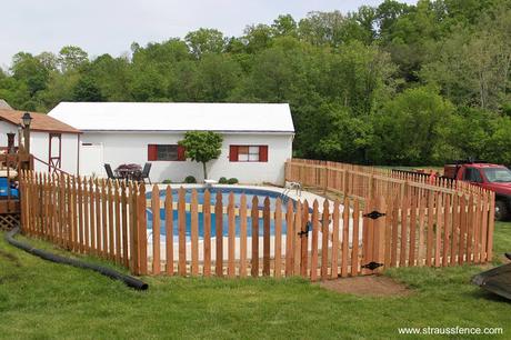 Cercos para piscinas exteriores.