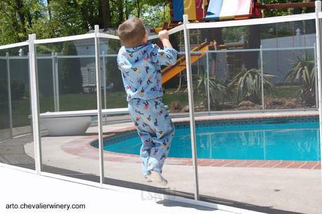 Cercos para piscinas exteriores.
