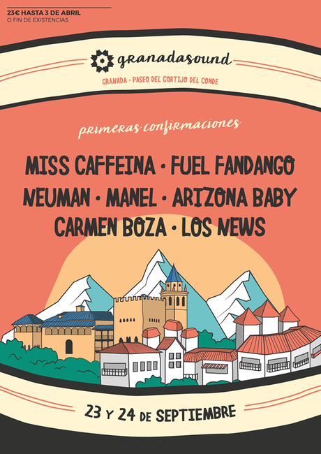 Confirmaciones Granada Sound 2016