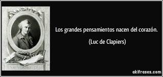 SOBRE LOS GRANDES Y MEDIOCRES PENSAMIENTOS