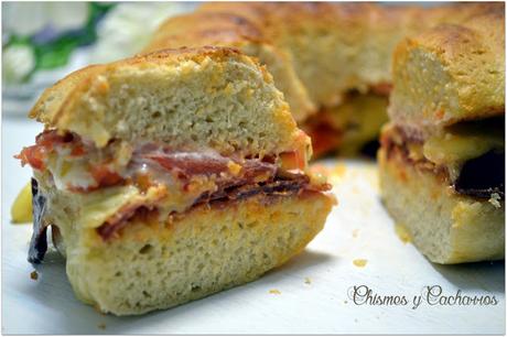 Rosca de Pan Rellena