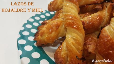 LAZOS DE HOJALDRE Y MIEL