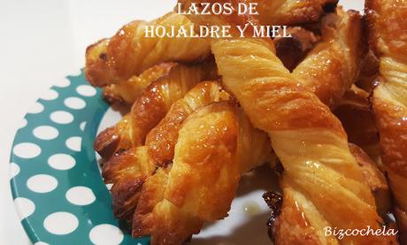LAZOS DE HOJALDRE Y MIEL