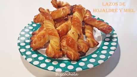 LAZOS DE HOJALDRE Y MIEL