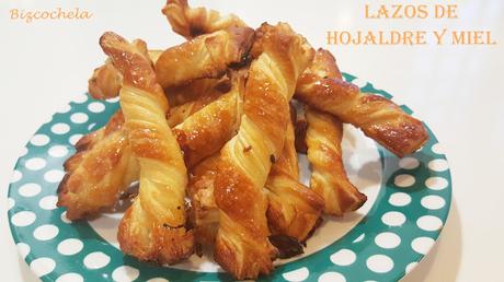 LAZOS DE HOJALDRE Y MIEL