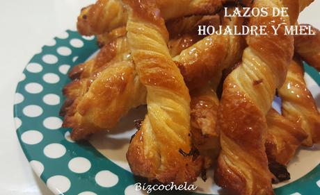 LAZOS DE HOJALDRE Y MIEL
