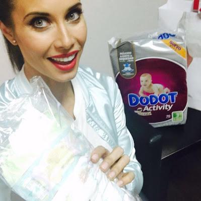 Pilar Rubio presenta los nuevos Dodot Activity