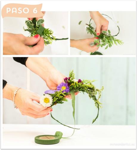 DIY: Corona de flores