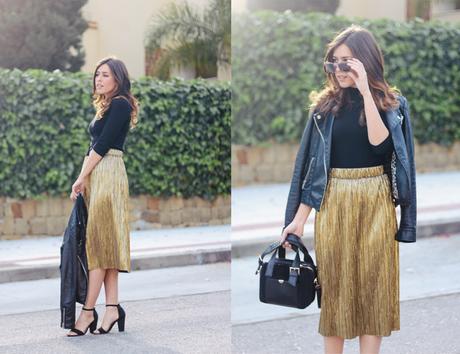 GOLD SKIRT