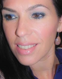 Azul Eternity (look, manicura y outfit)