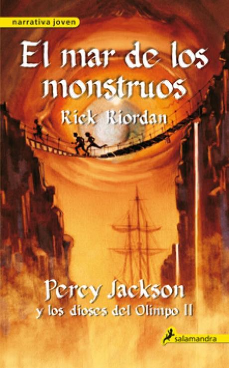 Reseña: PERCY JACKSON Y EL MAR DE LOS MONSTRUOS (PERCY JACKSON & THE OLYMPIANS: THE SEA OF MONSTERS) (RICK RIORDAN)