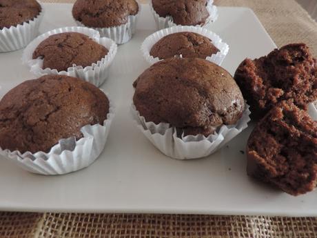 MAGDALENAS DE CHOCOLATE
