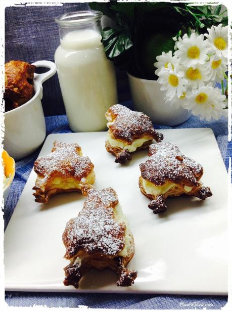 Ranitas crujientes rellenas de crema de mantequilla 2