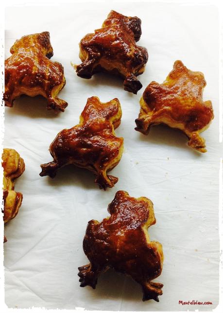 Ranitas de hojaldre rellenas con crema de mantequilla Elaboración 4