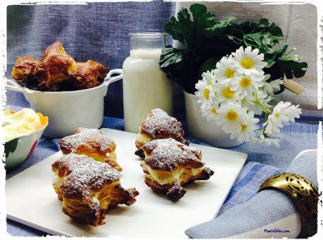 Ranitas crujientes rellenas de crema de mantequilla 1