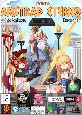 Listado de actividades y horarios de la feria Amstrad Eterno. ¡Faltan solo dos semanas!