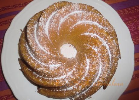 Bundt de queso y chocolate blanco y ganador del sorteo V aniversario