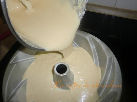 Bundt de queso y chocolate blanco y ganador del sorteo V aniversario