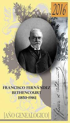 Centenario del fallecimiento del insigne genealogista Francisco Fernández de Bethencourt