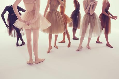 Elige tu zapato segun tu tono de piel, Louboutin’s Nudes Collection: The Solasofia ballet flat