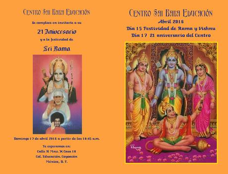 21 ANIVERSARIO DEL CENTRO SAI BABA EDUCACION