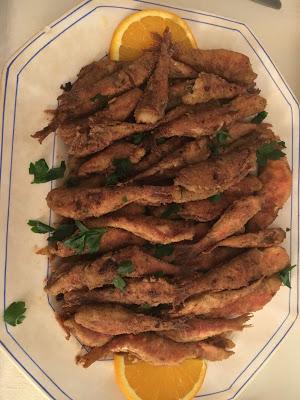 Salmonetes A La Naranja Fritos