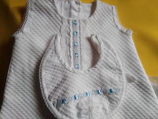 Hoy os traigo un jesusito de bebe para talla de 0-3 meses...